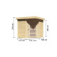 Casetta da giardino in legno massiccio 4,62 m² Schwandorf 3 – WoodFeeling