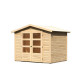 Casetta da giardino in legno massiccio 4,57 m² Amberg 3 – WoodFeeling
