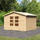 Casetta da giardino in legno massiccio 6,05 m² Amberg 4 – WoodFeeling