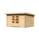 Casetta da giardino in legno massiccio 10,60 m² Bastrop 7 – WoodFeeling