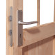Casetta da giardino in legno massiccio 10,60 m² Bastrop 7 – WoodFeeling