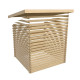 Casetta da giardino in legno massiccio 10,60 m² Bastrop 7 – WoodFeeling