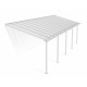 Pergola in alluminio bianco 3x9,15m + PC 16mm Olympia - Canopia by Palram