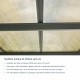 Arizona Breeze 5000 tettoia in alluminio e policarbonato grigio - Canopia by Palram