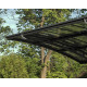 Doppia tettoia in alluminio grigio e policarbonato Arizona Breeze 5000 Canopia by Palram