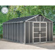 Casetta da giardino in policarbonato  17,2m² con pavimento YUKON - Canopia by Palram