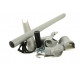 Kit grondaia in PVC per entrambi i lati - lunghezza 3 m - rif 8381 WoodFeeling