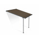 Pergola per terrazza Capri 3x3.05 Grigio bronzo - Palram - Canopia