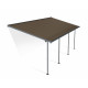 Pergola per terrazza 3x7.30 grigio - bronzo - Capri - Palram - Canopia