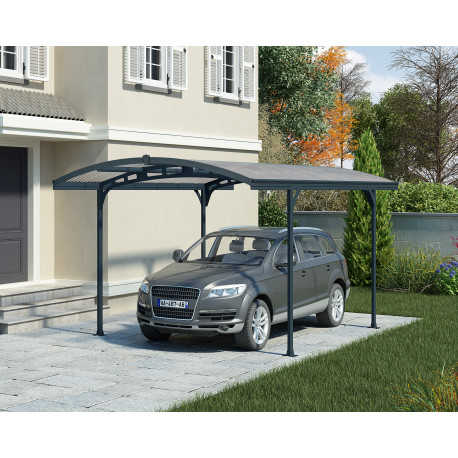 Tettoia per auto Atlas 5000 grigio - bronzo - Palram - Canopia