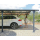 Tettoia per auto Arcadia 6400 Grigio - Palram - Canopia