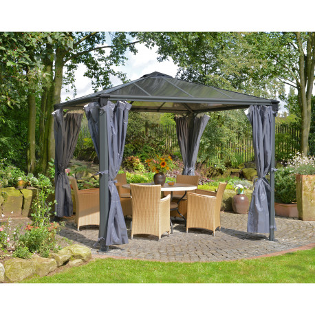 Pergola in alluminio e  policarbonato Palermo 3000 - Palram - Canopia