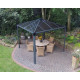 Pergola in alluminio e  policarbonato Palermo 3000 - Palram - Canopia
