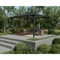 Pergola in alluminio e policarbonato 360x296cm Martinique 3600 Palram - Canopia
