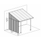 Pannello laterale per pergola 257x305 - grigio - Palram - Canopia