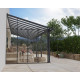 Pannello laterale per pergola 257x305 - grigio - Palram - Canopia