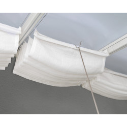 Tende da sole per tetto - pergole 3X6.10 - bianco - Palram - Canopia