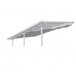 Tende da sole per tetto - pergole 3X7.30 - bianco - Palram - Canopia