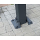 Tettoia PALMA 5000 292.5x496.5 - grigio e bronzo - Palram Canopia