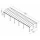 Tettoia Arcadia 12700 Grigio chiaro - Palram - Canopia