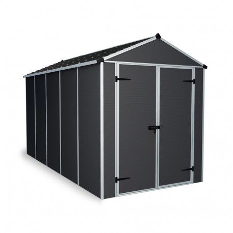 Casetta da giardino RUBICON 7m² in alluminio e policarbonato - Canopia by Palram