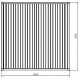 Pergola bioclimatica autoportante in alluminio grafite 3x3m - X-METAL