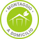 Servizio di montaggio per casette in composito da 17 a 20m²