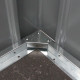 Casetta da giardino in acciaio zincato Roka 9m² - X-Metal