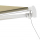 Tenda da sole ad apertura motorizzata 350x250 cm EASY in tessuto poliestere beige - X-METAL