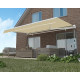 Tenda da sole ad apertura motorizzata 350x250 cm EASY in tessuto poliestere beige - X-METAL