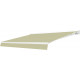 Tenda da sole ad apertura manuale 350x250 cm DECO in tessuto poliestere beige - X-METAL