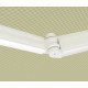 Tenda da sole ad apertura motorizzata 350x250 cm DECO in tessuto poliestere beige - X-METAL