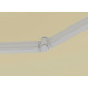 Tenda da sole ad apertura manuale 400x300cm LUXO tessuto poliestere beige - X-METAL