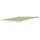 Tenda da sole ad apertura motorizzata 300x250cm LUXO tessuto poliestere beige - X-METAL