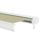 Tenda da sole ad apertura motorizzata 300x250cm LUXO tessuto poliestere beige - X-METAL