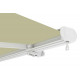 Tenda da sole ad apertura motorizzata 300x250cm LUXO tessuto poliestere beige - X-METAL