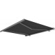 Tenda da sole ad apertura motorizzata 400x300cm LUXO tessuto poliestere grigio - X-METAL