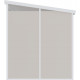 Casetta da giardino in resina 3,24m² beige monofalda skylight + pavimento - Jobu