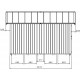 Casetta da giardino in PVC 11,2m² UTILITY bianco e grigio blu + kit di ancoraggio Grosfillex 
