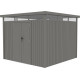 Casetta da giardino in acciaio zincato Kosto 8,64m² + kit di ancoraggio - X-Metal