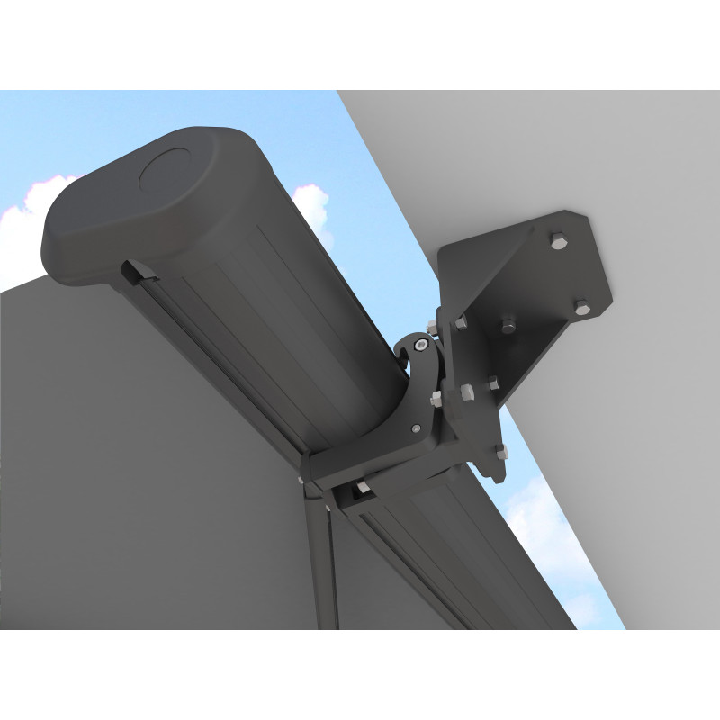 Kit Fissaggio Tenda Da Tetto Roof Tent Security Per Tentbox, Barre E Dadi, 2 Pezzi