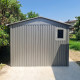 Casetta da giardino in acciaio zincato Roka 9m² - X-Metal