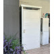 Casetta da giardino modulare coibentata 1x1m bianca - pavimento incluso - Everbox