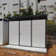Casetta da giardino modulare coibentata profili neri 3x2m - pavimento incluso - Everbox