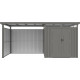 Pareti aggiuntive in acciaio zincato 0,4mm per tettoie addossate Kosto P.211cm - X-METAL