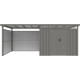 Pareti aggiuntive in acciaio zincato 0,4mm per pensiline addossate Kosto D.275cm - X-METAL