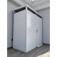 Casetta da giardino modulare coibentata 2x1m bianca - pavimento incluso - Everbox