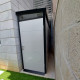 Casetta da giardino modulare coibentata profili neri 3x1m - pavimento incluso - Everbox