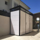 Casetta da giardino modulare coibentata profili neri 3x1m - pavimento incluso - Everbox