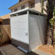 Casetta da giardino modulare coibentata 2x2m bianca - pavimento incluso - Everbox
